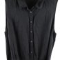 Amazon Essentials Black Women's Shirt Dress Tie Waist Front Buttons  Large 042