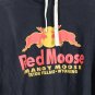 The Duck Company Black Men's Red Moose Sweatshirt Hoodie X Large 014