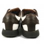 Walter Hagen Men's Golf Shoes Turf Lock White Saddle Fairway Brown Leather Lace