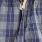Free Assembly Blue Plaid Boys Dock Short Pull On Drawstring Size XL (14/16) 011