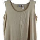 Emma James Brown Tan Women's Tank Top Pullover Sleeveless Size 2 041 Emma James Brown Tan Women's Tank Top Pullover Sleeveless Size 2 041