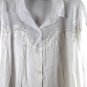 Wereabouts White Women's Long Sleeve Tunic Top Blouse Large Large 062