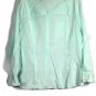 Liz Claiborne Teal Women's Dress Shirt Long Sleeve Roll Tab 3X 027
