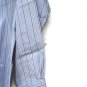 Brooks Brothers Men's Long Sleeve Dress Shirt Blue Stripe Non Iron 15 1/2-33 001