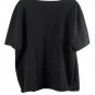 Nygard Black Women's Top Blouse Short Sleeve Pullover 2X 053