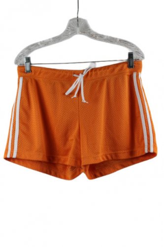 No Boundaries Orange Women's Jersey Athletic Short Drawstring Large 017