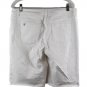 Simply Vera Wang White Denim Women's Boyfriend Short 10 Zip Button Closure 024
