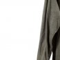 Carole Little Gray Women's Long Sleeve Top Blouse Collared Faux Suede 18 056