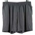 Athletic Works DriWorks Gray Men's Casual Tri Blend Short Drawstring XL 006