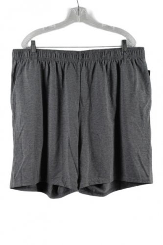 Athletic Works DriWorks Gray Men's Casual Tri Blend Short Drawstring XL 006