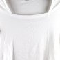 Amazon Essentials White Women's Top Blouse Pullover 3/4 Sleeve Medium 034
