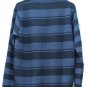 True Rock Black Men's Striped 1/4 Zip High Neck Long Sleeve Shirt Size M    011