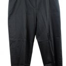 Jones New York Signature Black Women's Dress Pants w/ Belt 18W 057