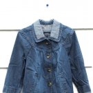 Sonoma Life+Styles Women's Baby Doll Jean Jacket Front Button Pockets Size M 001 Sonoma Life+Styles Women's Baby Doll Jean Jacket Front Button Pockets Size M 001
