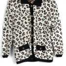 Danielle by Laura Women's Cardigan Padded Sweater Button Up 1X 041