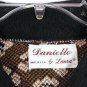 Danielle by Laura Women's Cardigan Padded Sweater Button Up 1X 041