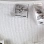Emma James White Women's Top Blouse Short Sleeve Criss Cross Lace Neckline 2X 55