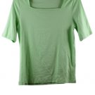 Amazon Essentials Women's Green Stretch Casual Square Neck Blouse Top XL 053 Amazon Essentials Women's Green Stretch Casual Square Neck Blouse Top XL 053