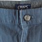 Chaps Dark Denim Men's Bedford Comfort Cargo Short Size 30 013