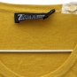New York & Co 7th Avenue Design Knit Top Blouse Yellow3/4 Sleeve Size Small  003