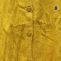 New York & Co 7th Avenue Design Knit Top Blouse Yellow3/4 Sleeve Size Small  003