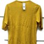 New York & Co 7th Avenue Design Knit Top Blouse Yellow3/4 Sleeve Size Small  003
