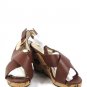 Annie Brown Women's Hypo Drive Espadrille Wedge Sandals Size 8.5 W