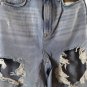 Urban Outfitters Blue Women's Distressed Denim Jeans Mom High-Rise 5 011