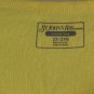 St John's Bay Yellow Women's Tank Top Sleeveless Pullover 2X 018