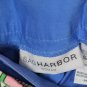 Sag Harbor Blue Women's Cropped Pants Floral Belt Size 20W 038