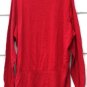 Ashley Stewart Women's Red Cardigan Sweater Front Button Size 18/20  012