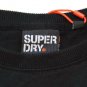 Super Dry Black Men's Core Logo Camo Stripe Long Sleeve Tee Size Large  012