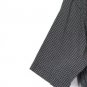 Haggar Black White Check Men's Dress Shirt Short Sleeve Button Down M 003