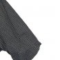 Haggar Black White Check Men's Dress Shirt Short Sleeve Button Down M 003