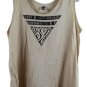 Produce Co Tan Women's Blouse Tank Top 2 Piece 1X 060