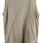 Produce Co Tan Women's Blouse Tank Top 2 Piece 1X 060