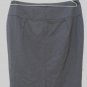 Venus Women's Gray Pencil Cut Skirt Back Zip Size 14  004