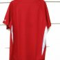Under Armour Men's Button Up Athletic Baseball Jersey Red Shirt 001