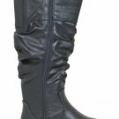 Easy Street Women's Vim Knee High Black Riding Boots Side Zip Size 6.5 M S242 Easy Street Women's Vim Knee High Black Riding Boots Side Zip Size 6.5 M S242