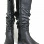 Easy Street Women's Vim Knee High Black Riding Boots Side Zip Size 6.5 M S242