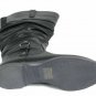 Easy Street Women's Vim Knee High Black Riding Boots Side Zip Size 6.5 M S242