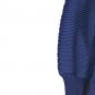 Lyn Blue Ribbed Stretch Knit Women's Turtleneck Top Blouse Pullover 3X 038