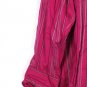 Lane Bryant Pink Striped Women's Long Sleeve Shirt Front Button Size 18/20  009