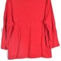 Venezia Red Women's Casual Pullover Long Sleeve Shirt 18/20 041