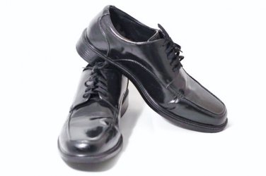 Croft & Barrow Ortholite Men's Dress Shoes Black Man Made Upper Oxford 10 M