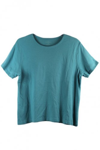 Sonoma Blue Women's Casual Shirt Short Sleeve Pullover 2X 018