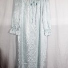 Leigh Karmitz for Periphery Blue Shimmery Women's Night Sleep Gown M 045