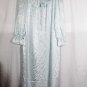 Leigh Karmitz for Periphery Blue Shimmery Women's Night Sleep Gown M 045
