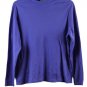 Westbound Purple Women's Long Sleeve Casual Shirt Pullover XL 054