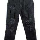 Arizona Jean Black Women's Mom Jean High Rise Relax Fit Size 13 050